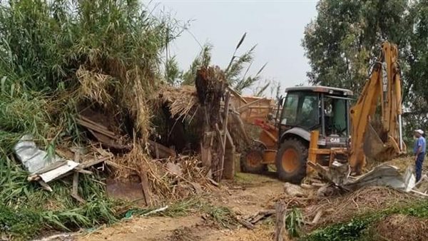 إزالة التعديات بدمياط