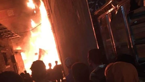 حريق يلتهم ورشة لدهانات