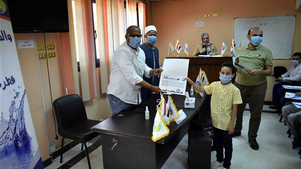 تكريم الفائزين بمياه