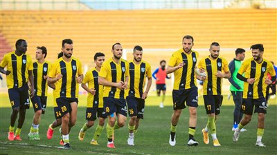 المقاولون العرب يواصل تدريباته استعدادًا لبيراميدز