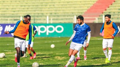 المقاولون العرب يواصل تدريباته اليوم استعدادا للبنك الأهلي