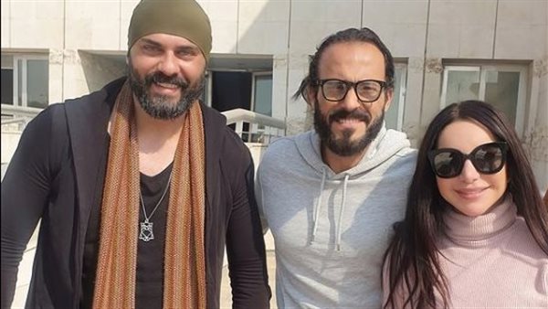 إنجي علاء ويوسف الشريف