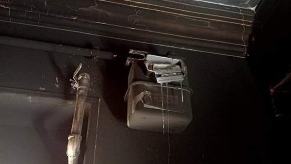 حريق بالمنوفية 