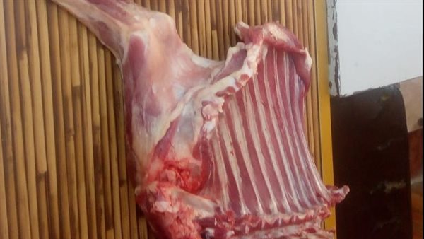 ضبط لحوم مذبوحة خارج