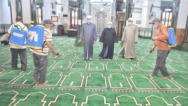تعقيم وتطهير المساجد