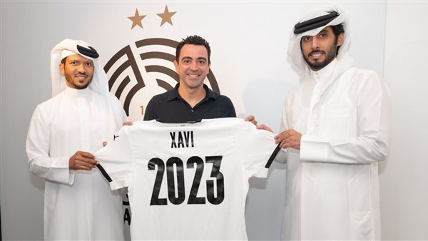 المدرب الإسباني تشافي