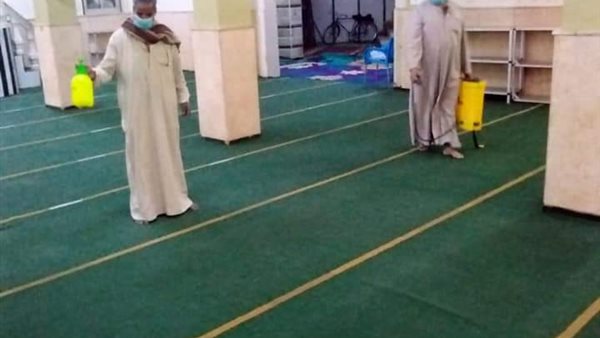 تطهير المساجد بالفيوم