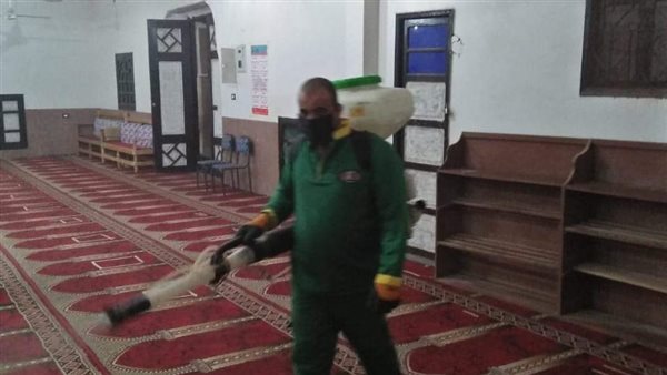 تعقيم مساجد المنوفية