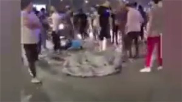 جانب من الفيديو المتداول