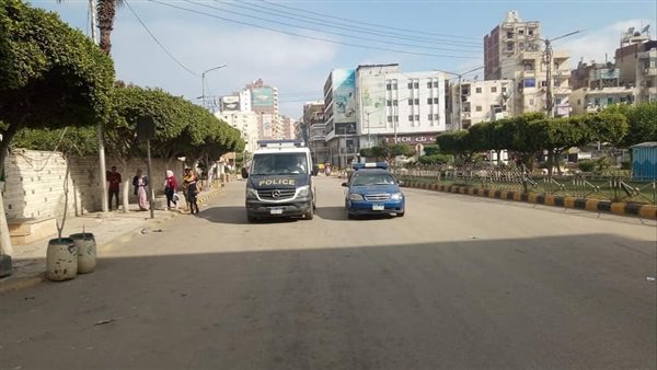 غلق الكورنيش والحدائق