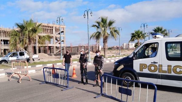 انتشار أمنى بشوارع