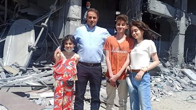 أحد ملاك برج الجوهرة في غزة يروي تفاصيل الرعب أثناء قصف مسكنهم بصواريخ قوات الاحتلال (فيديو)