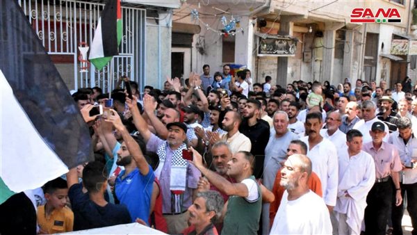 مسيرة بمحافظة حماة