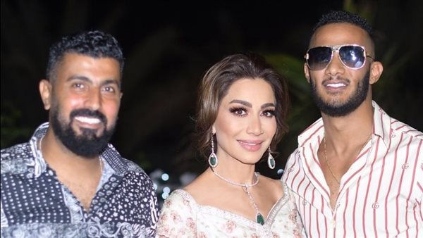 محمد رمضان وبسمة