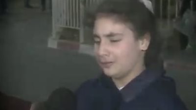   طفلة فلسطينية: 