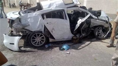 إصابة 5 أشخاص من أسرة واحدة في حادث سير بالبحيرة