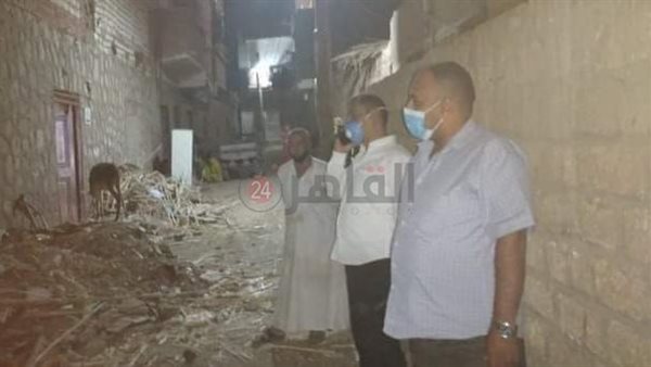 الجهات المعنية تعاين