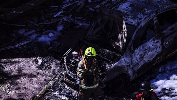 الدمار في تل أبيب