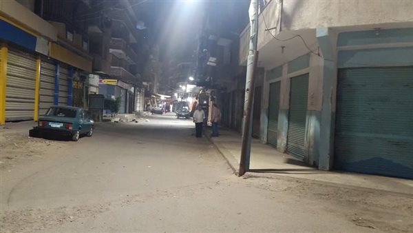 غلق المحال بكفر الشيخ