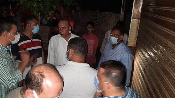 غلق مقهى مخالف بالشرقية