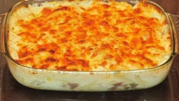 الدجاج بصوص البشاميل