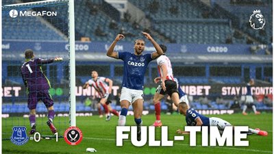 شيفيلد يونايتد يفوز على إيفرتون بهدف في الدوري الإنجليزي