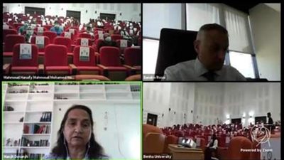 جامعة بنها تنظم مدرسة دولية افتراضية بالتعاون مع مركز سيرن بسويسرا لأبحاث الطاقة (صور)