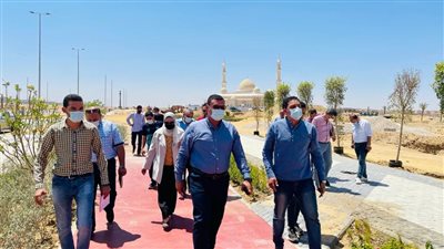 رئيس جهاز العاصمة الإدارية يتفقد سير العمل بالأحياء السكنية والحي الحكومي