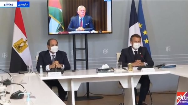 الرئيس السيسي وماكرون