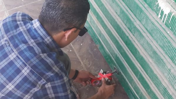 غلق وتشميع محال مخالفة