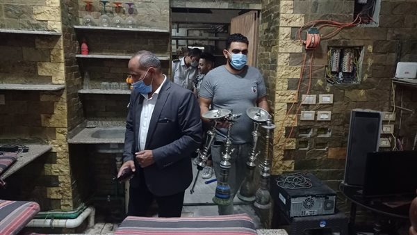 حملات تفتيش على المقاهي