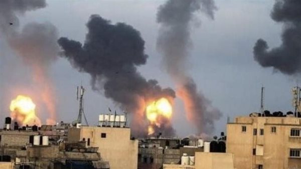قصف غزة