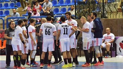 الزمالك يفوز على البنك الأهلي ويحافظ على صدارة دوري المحترفين لكرة اليد