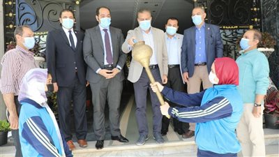 محافظ المنوفية يشهد إطلاق شعلة أولمبياد الطفل المصري في نسخته الثالثة 2021