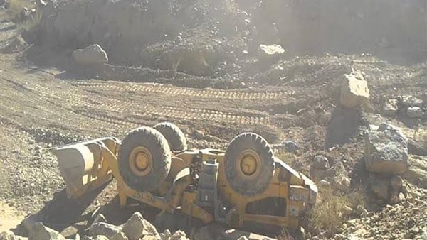 انقلاب لودر حفر -