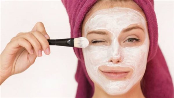 ماسك النشا والحليب