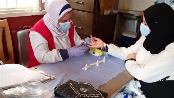 توقيع الكشف على سيدة