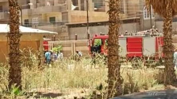 حريق بهندسة بنها