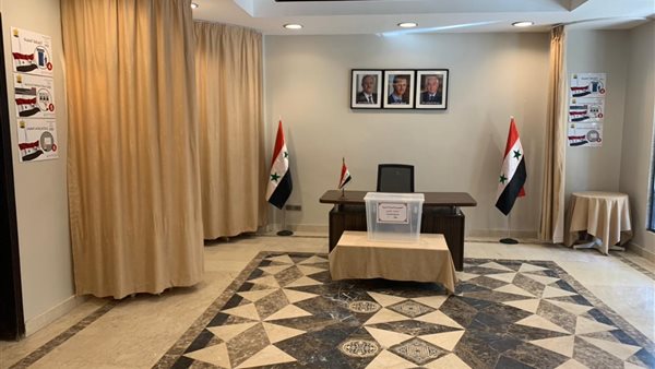 غرفة الاقتراع بالسفارة