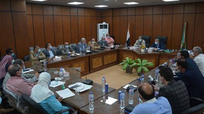 محافظ المنيا لنواب البرلمان: مستمرون في تركيب تنكات الأكسجين داخل المستشفيات