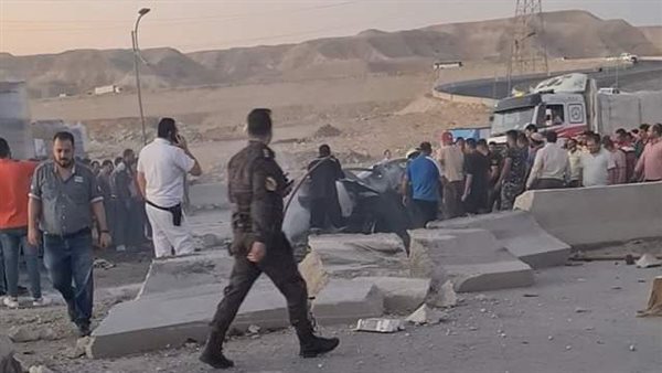 جانب من الحادث 