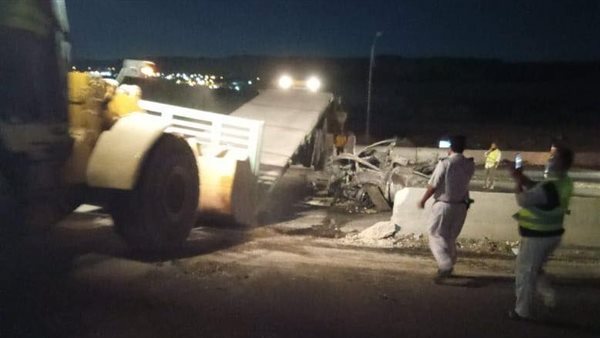 جانب من الحادث 