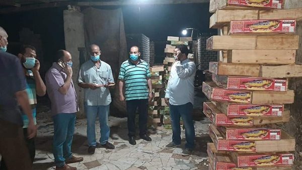 ضبط 2 طن أسماك مملحة