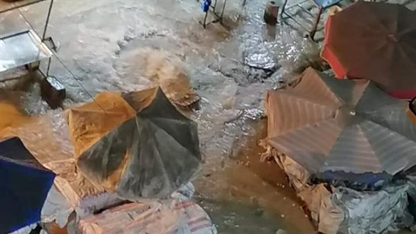 غرق شارع المعهد الديني