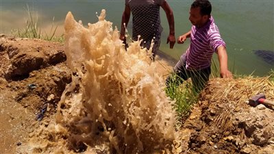 رئيس مياه القناة: إصلاح أعطال مفاجئة وتطهير شبكات الصرف الصحي