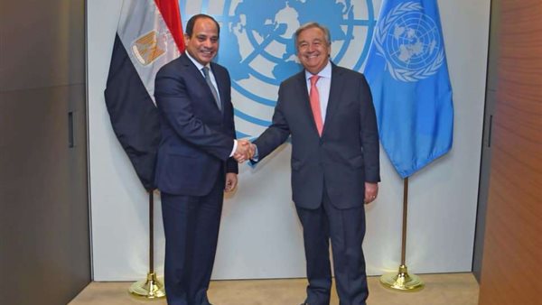 السيسي وجوتيريش