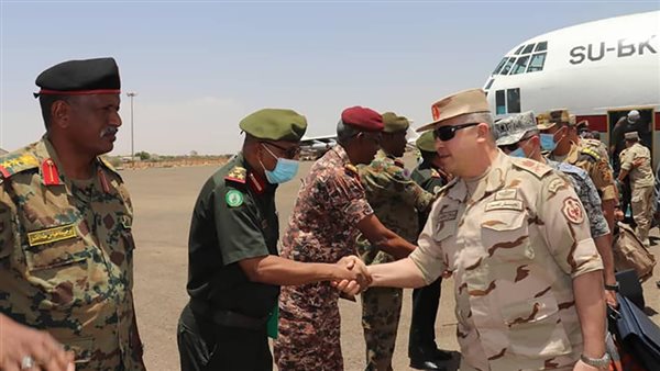 وصول القوات المصرية