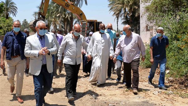 محافظ الأقصر يتفقد