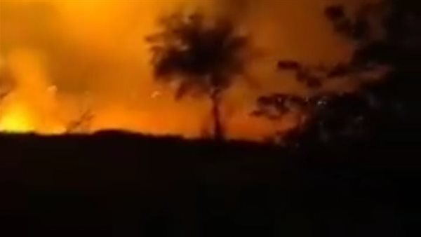 حريق بمركز أبنوب