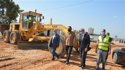 محافظ القليوبية يتابع أعمال إزالة المباني المتعارضة مع الطريق الدائري بشبرا والخصوص